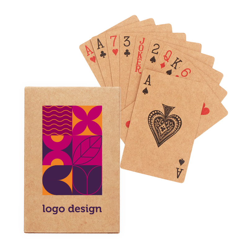 Playing cards recycled paper